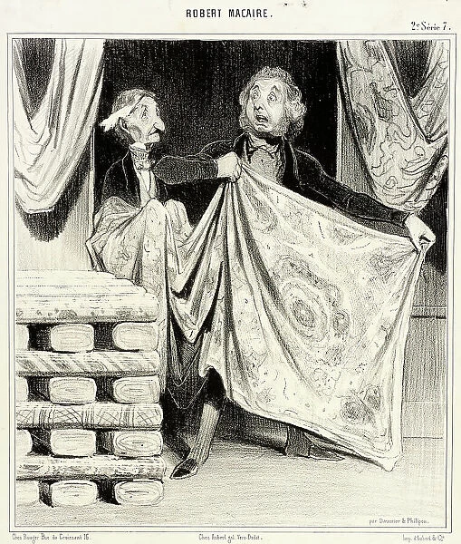 Nouveautés philantropiques, 1841. Creator: Honore Daumier