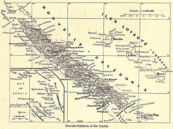 'Nouvelle-Caledonie et iles Loyalty; Les Terres Du Pacifique, 1914. Creator: Unknown