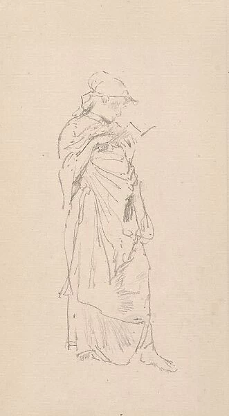 The Novel - Girl Reading, 1890. Creator: James McNeill Whistler (American, 1834-1903)