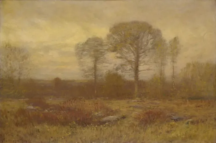Framed Print : November, 1904-1905. Creator: Dwight William Tryon Framed Print : November, 1904-1905. Creator: Dwight William Tryon