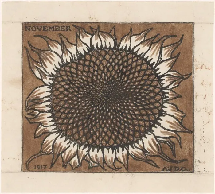 Framed Print : November, 1917. Creator: Julie de Graag