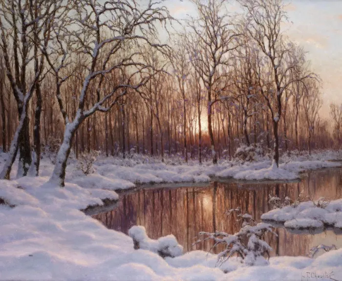 Framed Print : November. Artist: Schultze (Choultse), Ivan Fedorovich (1874-1937) Framed Print : November. Artist: Schultze (Choultse), Ivan Fedorovich (1874-1937)