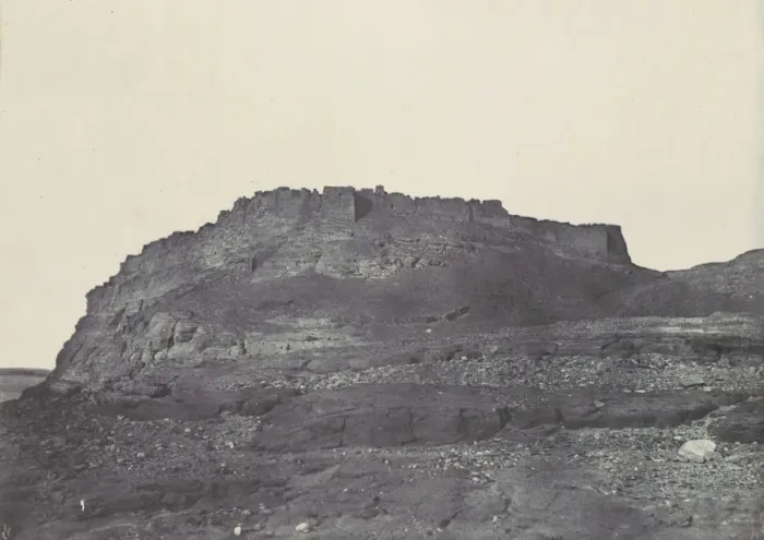 Framed Print : Nubie. Forteresse D Ibrym (Ancienne Premmis). Vue prise au sud. 1850 Framed Print : Nubie. Forteresse D Ibrym (Ancienne Premmis). Vue prise au sud. 1850