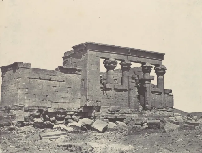 Framed Print : Nubie. Temple de Debod. Parembole de l itineraire d Antonin, 1850 Framed Print : Nubie. Temple de Debod. Parembole de l itineraire d Antonin, 1850