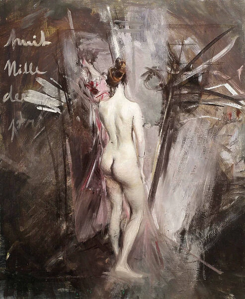 Nude from behind, 1895