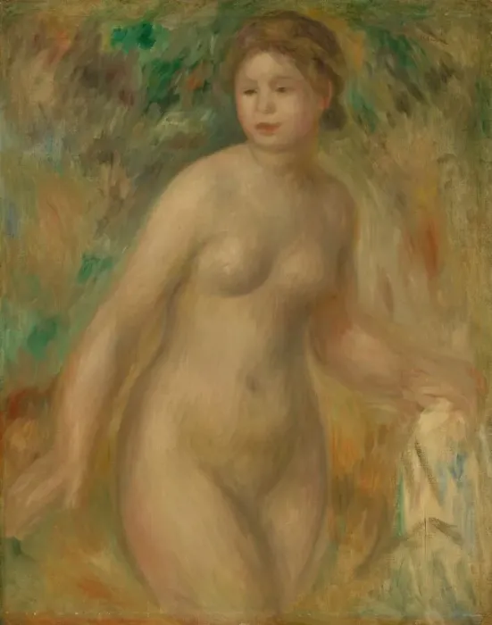 Framed Print : Nude, c. 1895. Creator: Pierre-Auguste Renoir Framed Print : Nude, c. 1895. Creator: Pierre-Auguste Renoir