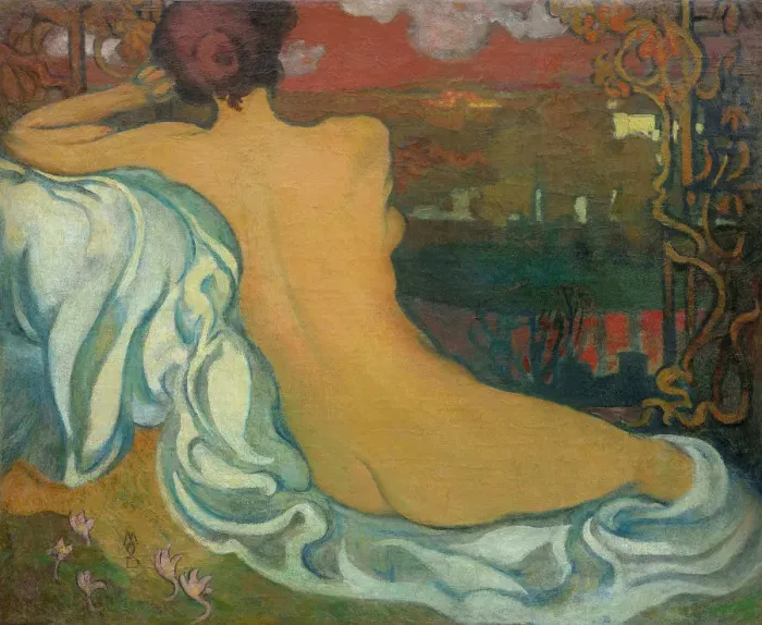 Framed Print : Nude at Dusk, ca 1892 Framed Print : Nude at Dusk, ca 1892