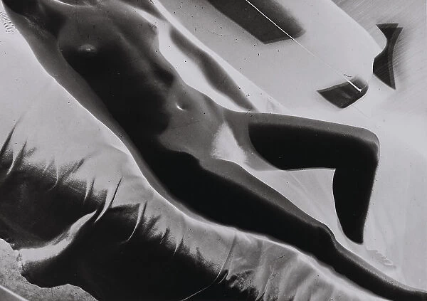 Nude (negative), 1931. Creator: Moholy-Nagy, Laszlo (1895-1946)