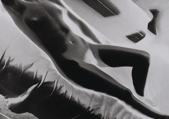Framed Print : Nude (negative), 1931. Creator: Moholy-Nagy, Laszlo (1895-1946) Framed Print : Nude (negative), 1931. Creator: Moholy-Nagy, Laszlo (1895-1946)