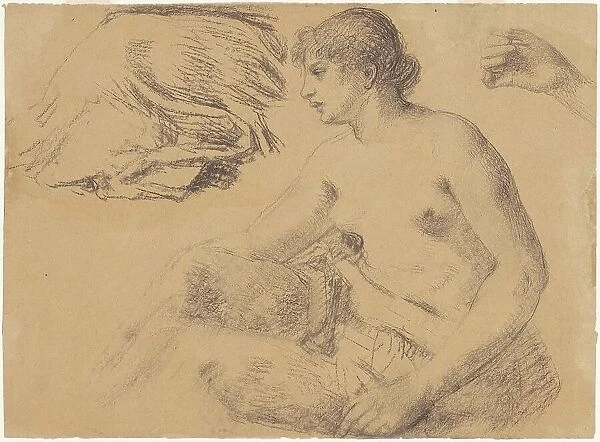 Nude Study, 1860s-1870s. Creator: William P. Babcock
