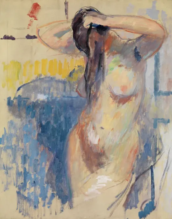 Framed Print : Nude Study, 1912. Creator: Rik Wouters