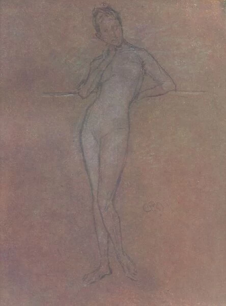 A Nude Study, c1872, (1904). Artist: James Abbott McNeill Whistler