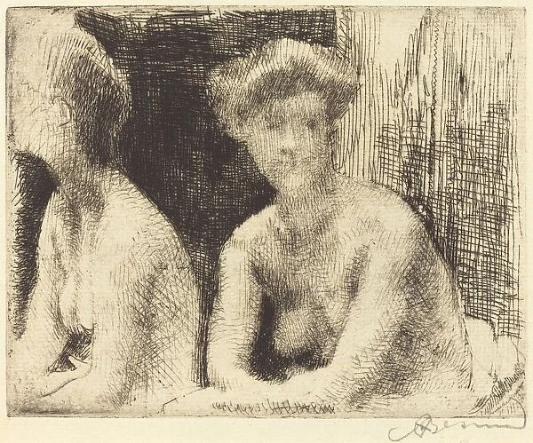 Nude Woman by a Looking Glass (Femme Nue Aupres d une Glace), 1889