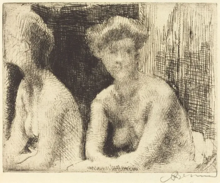 Framed Print : Nude Woman by a Looking Glass (Femme Nue Aupres d une Glace), 1889 Framed Print : Nude Woman by a Looking Glass (Femme Nue Aupres d une Glace), 1889