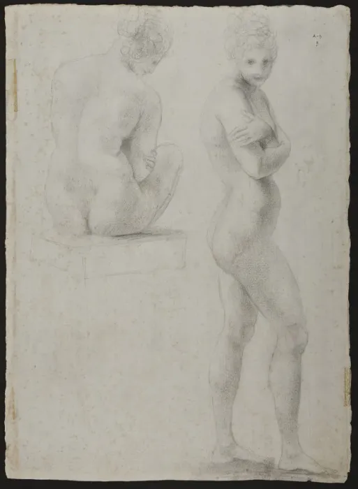 Framed Print : Two nudes, ca 1802-1805 Framed Print : Two nudes, ca 1802-1805