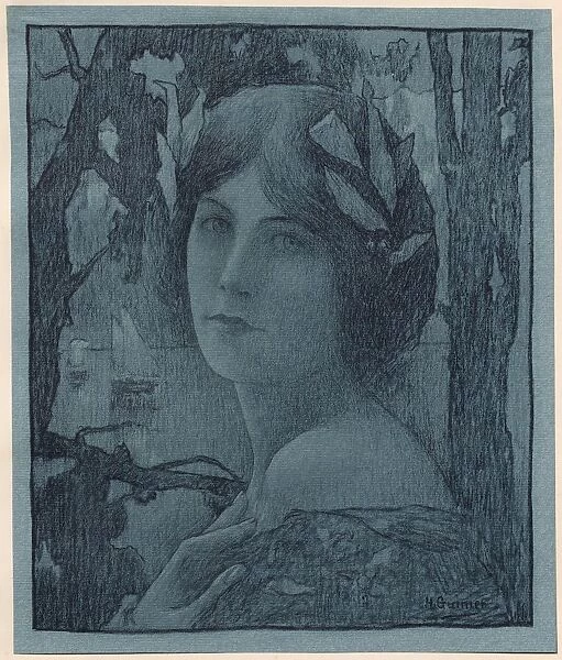Nuit Douce, 1899. Creator: Henri-Jules Guinier (French, 1867-1927); Imprimerie Champenois