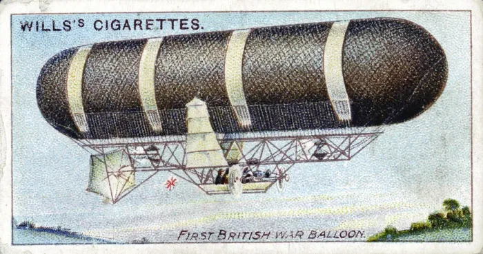 Framed Print : Nulli Secundus, first British military steerable balloon (dirigible), 1905-1907 (c1910) Framed Print : Nulli Secundus, first British military steerable balloon (dirigible), 1905-1907 (c1910)