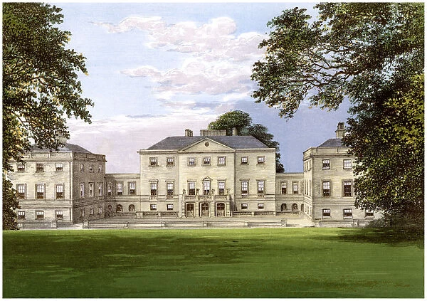 Nuneham Park, Oxfordshire, home of the Harcourt family, c1880