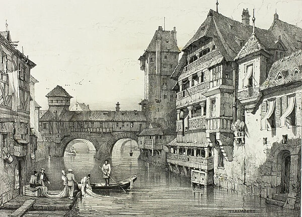 Nuremberg, 1833. Creator: Samuel Prout