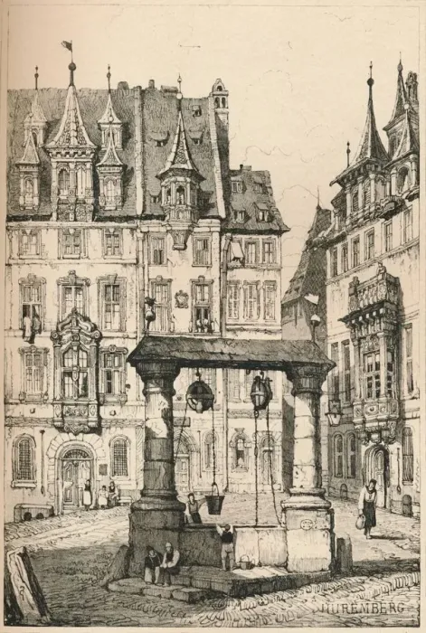 Framed Print : Nuremberg, c1820 (1915). Artist: Samuel Prout Framed Print : Nuremberg, c1820 (1915). Artist: Samuel Prout