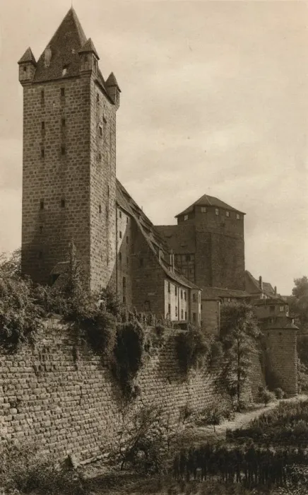 Framed Print : Nuremberg - The Castle, 1931. Artist: Kurt Hielscher Framed Print : Nuremberg - The Castle, 1931. Artist: Kurt Hielscher