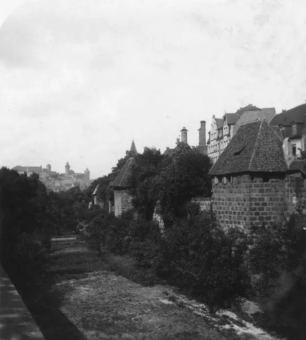 Framed Print : Nuremberg Castle, Nuremberg, Germany, c1900s. Artist: Wurthle & Sons Framed Print : Nuremberg Castle, Nuremberg, Germany, c1900s. Artist: Wurthle & Sons