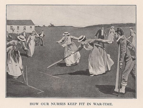 How Our Nurses Keep Fit in War-Time, 1901 (1912)