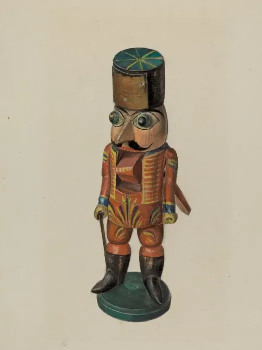 Framed Print : Nutcracker, c. 1941. Creator: Mina Lowry Framed Print : Nutcracker, c. 1941. Creator: Mina Lowry