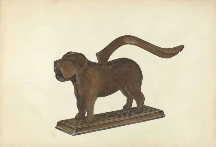 Framed Print : Nutcracker - Dog, 1935 / 1942. Creator: Gerald Transpota Framed Print : Nutcracker - Dog, 1935 / 1942. Creator: Gerald Transpota