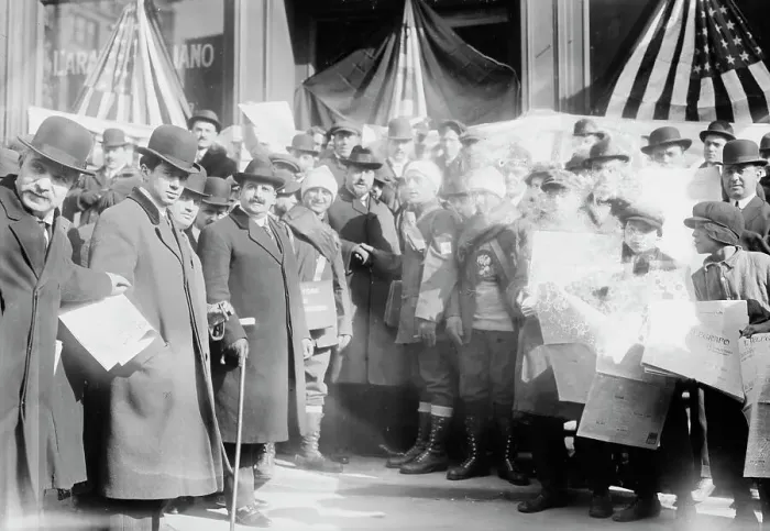 Framed Print : N.Y. -- Frisco walkers, between c1910 and c1915. Creator: Bain News Service Framed Print : N.Y. -- Frisco walkers, between c1910 and c1915. Creator: Bain News Service