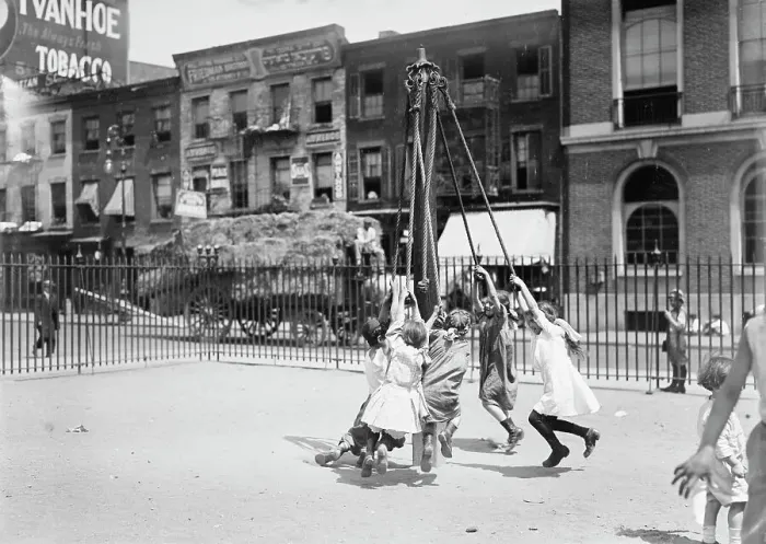 Framed Print : N.Y. Playground, between c1910 and c1915. Creator: Bain News Service Framed Print : N.Y. Playground, between c1910 and c1915. Creator: Bain News Service