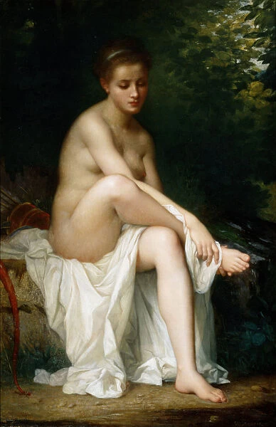 Nymph Ismene, 1878. Artist: Landelle, Charles (1821-1908)