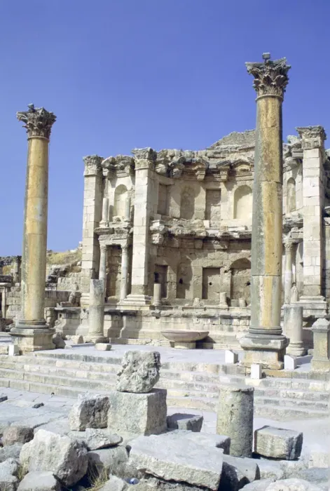 Framed Print : Nymphaeum, Jerash, Jordan Framed Print : Nymphaeum, Jerash, Jordan