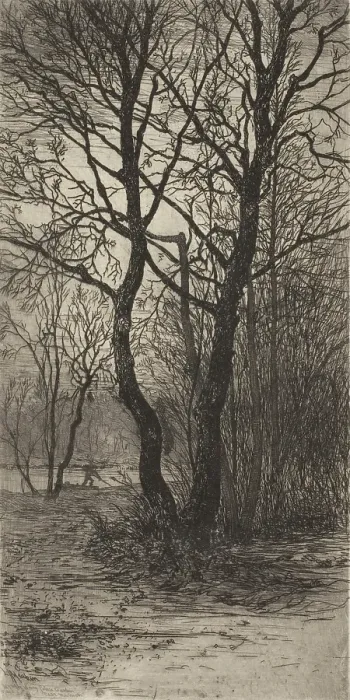 Framed Print : Nymphenburg Palace Garden, near Munich, 1884. Creator: Lewis Henry Meakin Framed Print : Nymphenburg Palace Garden, near Munich, 1884. Creator: Lewis Henry Meakin