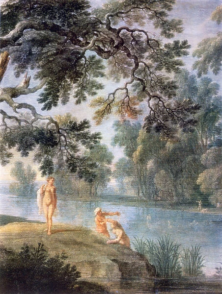 Nymths Bathing, (detail), c1620-1652. Artist: Alexander Keirincx