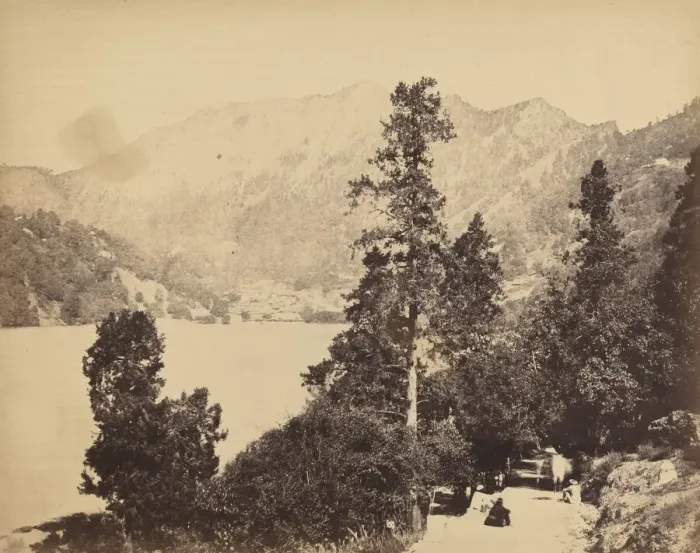Framed Print : Nynee Tall from South End, c. 1858-1862. Creator: John Murray Framed Print : Nynee Tall from South End, c. 1858-1862. Creator: John Murray