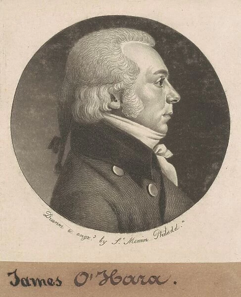 O Hara, 1799. Creator: Charles Balthazar Julien Fevret de Saint-Memin