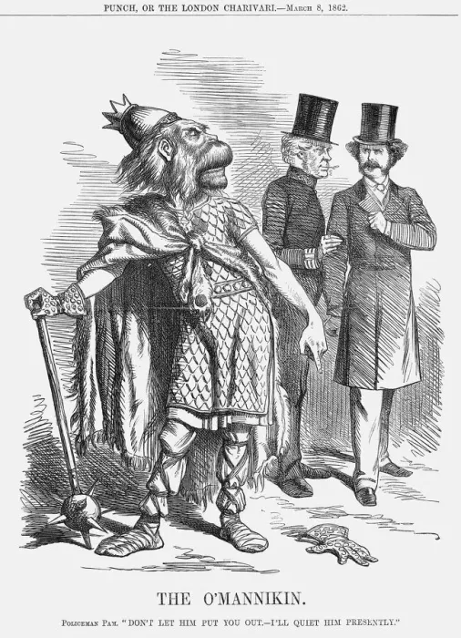 Framed Print : The O Mannikin, 1862 Framed Print : The O Mannikin, 1862