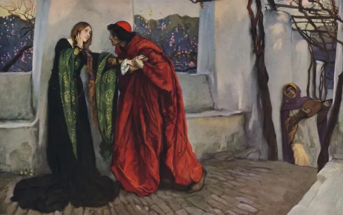 Framed Print : O Mistress Mine, where are you roaming?, 1899 (c1940). Artist: Edwin Austin Abbey Framed Print : O Mistress Mine, where are you roaming?, 1899 (c1940). Artist: Edwin Austin Abbey