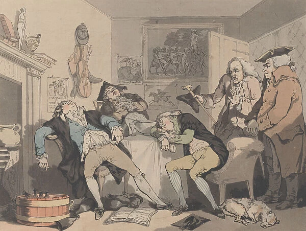 O Tempora, O Mores!, 1799. Creator: Samuel Alken