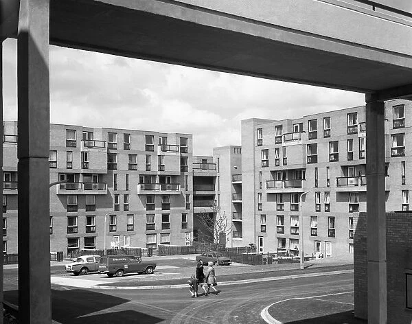 Oak Hill housing development, Rotherham, South Yorkshire, 1970s. Artist: Michael Walters
