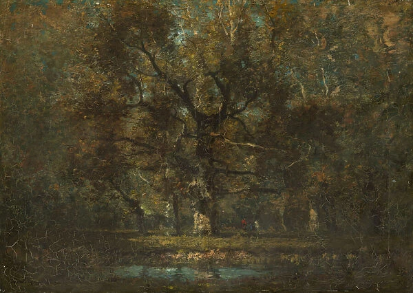 Oak Tree, 1895. Creator: Henry Ward Ranger
