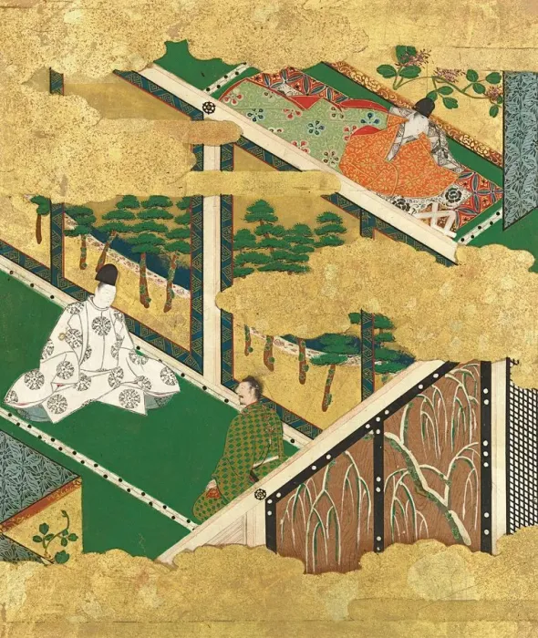 Framed Print : The Oak Tree (Kashiwagi), late 16th-early 17th century. Creator: Tosa Mitsuyoshi Framed Print : The Oak Tree (Kashiwagi), late 16th-early 17th century. Creator: Tosa Mitsuyoshi