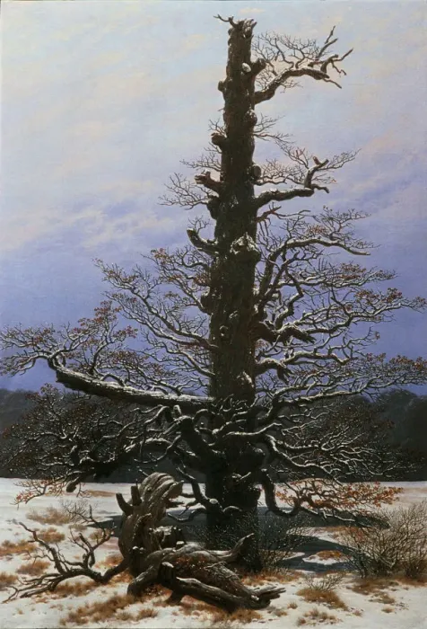 Framed Print : Oak Tree in the Snow. Artist: Friedrich, Caspar David (1774-1840) Framed Print : Oak Tree in the Snow. Artist: Friedrich, Caspar David (1774-1840)