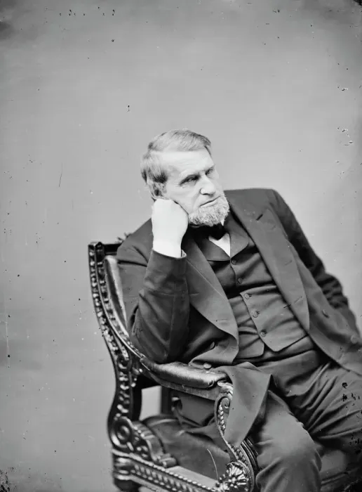 Framed Print : Oakes Ames of Massachusetts, between 1860 and 1875. Creator: Unknown Framed Print : Oakes Ames of Massachusetts, between 1860 and 1875. Creator: Unknown