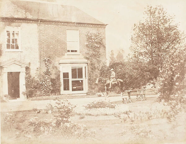 Oakley Cottage with Mr. St. John and Peter and Polly, 1853-56