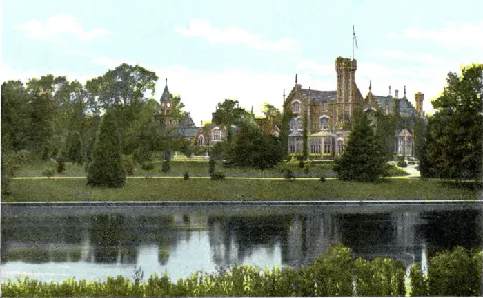 Framed Print : Oakley Court, Near Bray, Berkshire, 20th Century Framed Print : Oakley Court, Near Bray, Berkshire, 20th Century