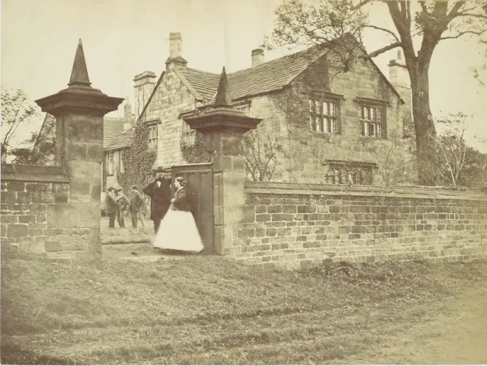 Framed Print : Oakwell Hall, 1860s. Creator: Unknown Framed Print : Oakwell Hall, 1860s. Creator: Unknown