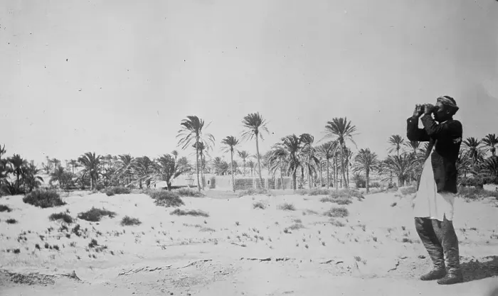 Framed Print : Oasis of Misturata, between c1910 and c1915. Creator: Bain News Service Framed Print : Oasis of Misturata, between c1910 and c1915. Creator: Bain News Service