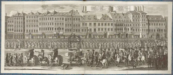 Framed Print : The Oath of Allegiance to Charles VI, as Count of Styria on 6 July 1728, 1740 Framed Print : The Oath of Allegiance to Charles VI, as Count of Styria on 6 July 1728, 1740